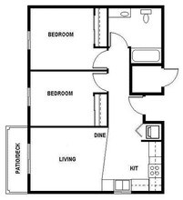 2x1 Age 55+ E35 floor plan